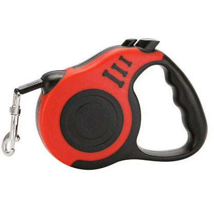 Retractable Dog Leash - Red