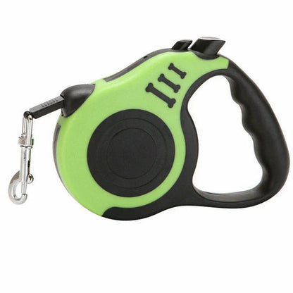 Retractable Dog Leash - Green