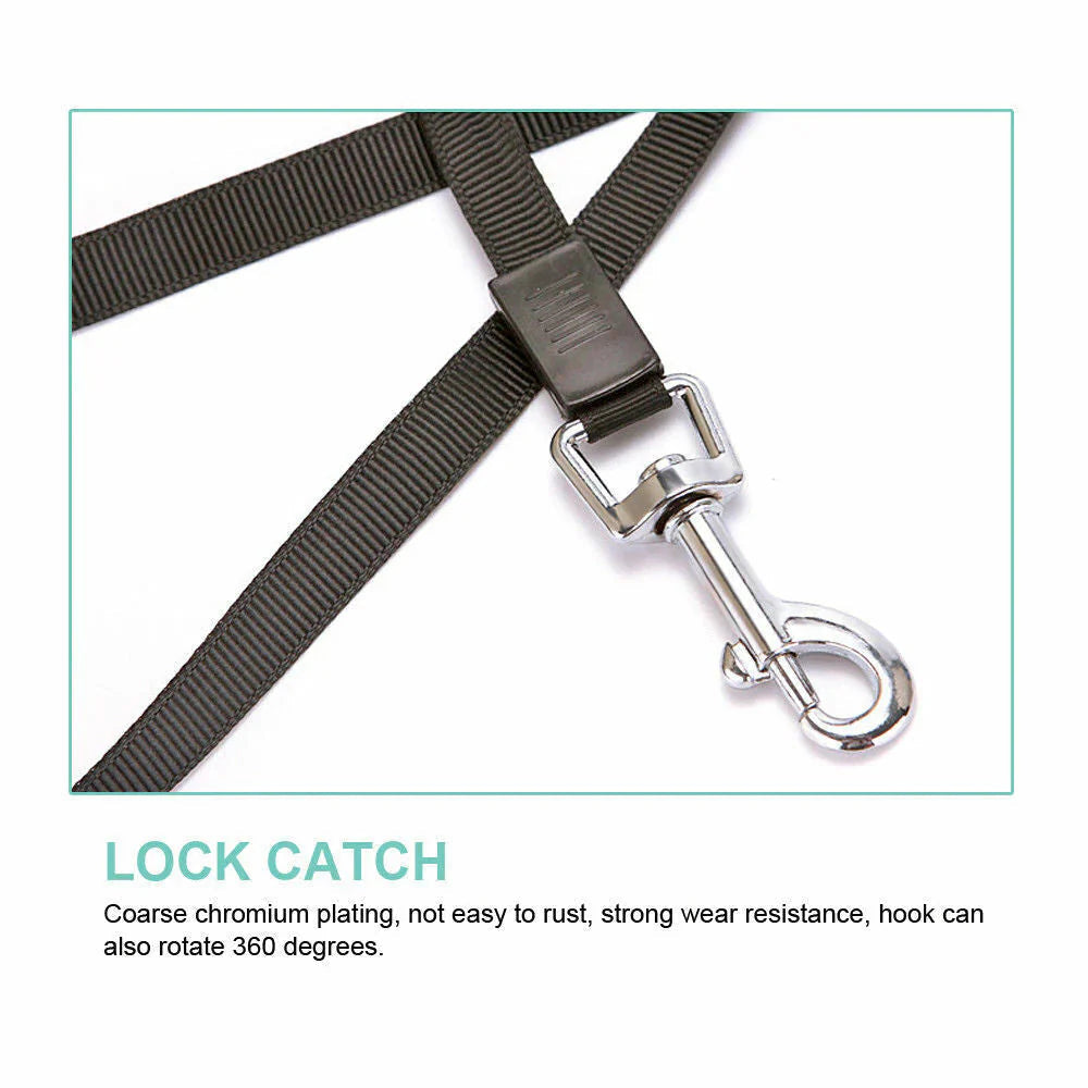 Retractable Dog Leash with Brake & Lock