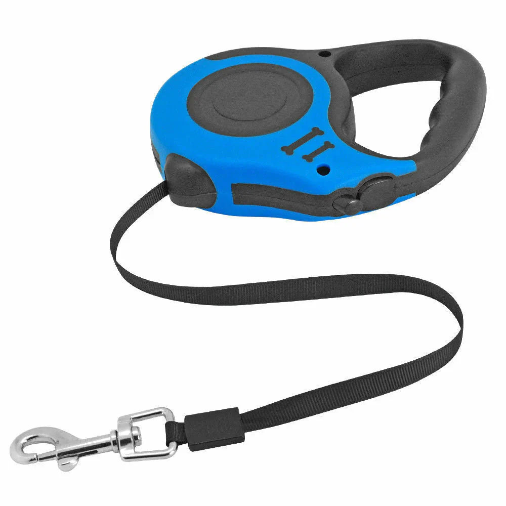 Retractable Dog Leash with Brake & Lock
