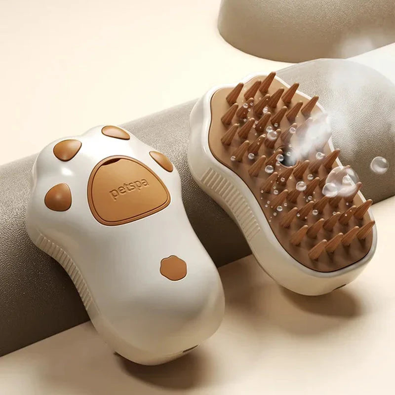 3-in-1 Rechargeable Pet Steam Brush